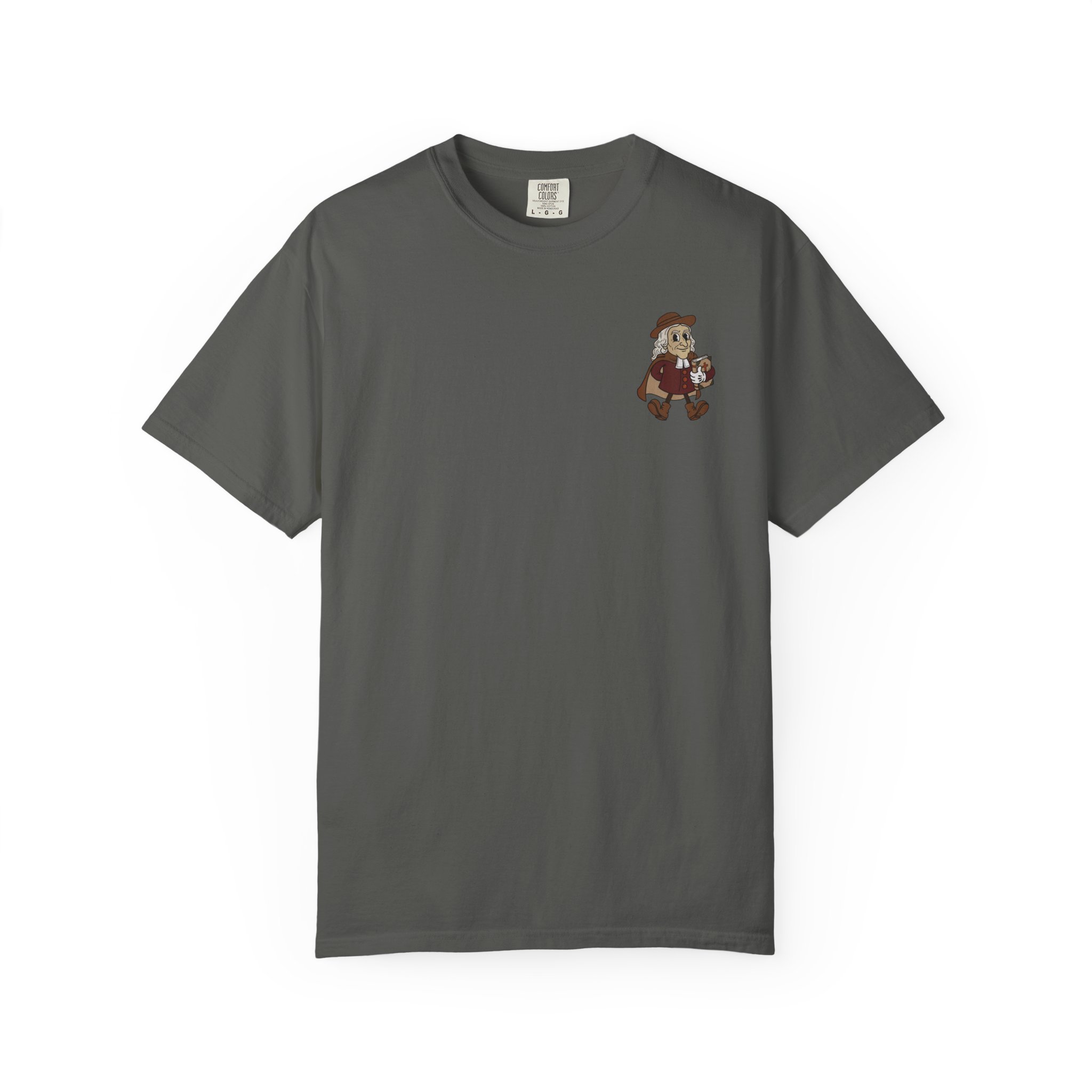 John Wesley T-shirt | Vintage John Wesley Illustration - Image 9