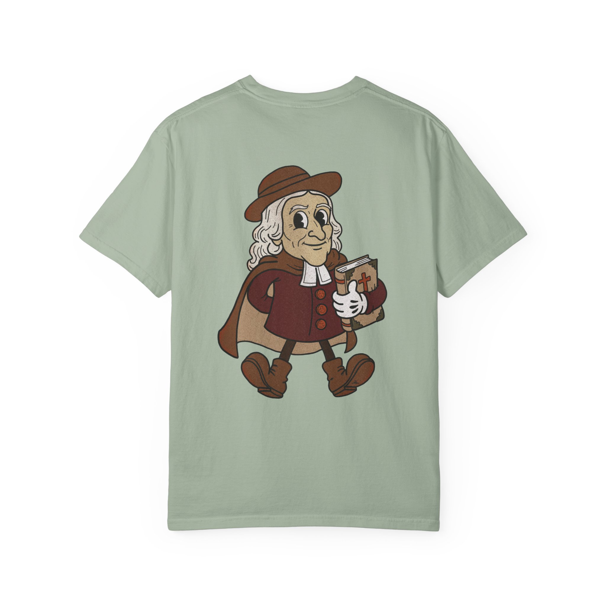John Wesley T-shirt | Vintage John Wesley Illustration - Image 14
