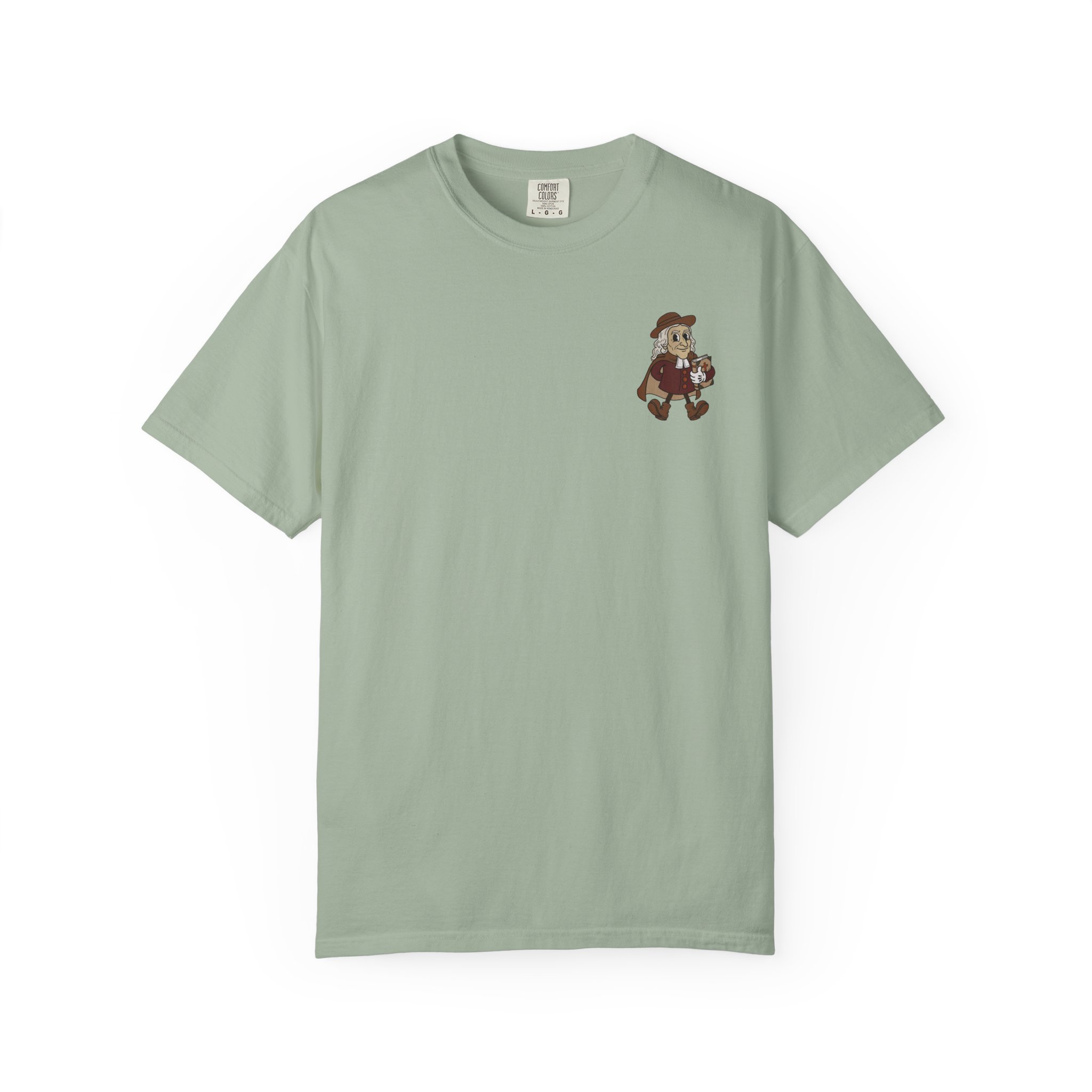 John Wesley T-shirt | Vintage John Wesley Illustration - Image 13
