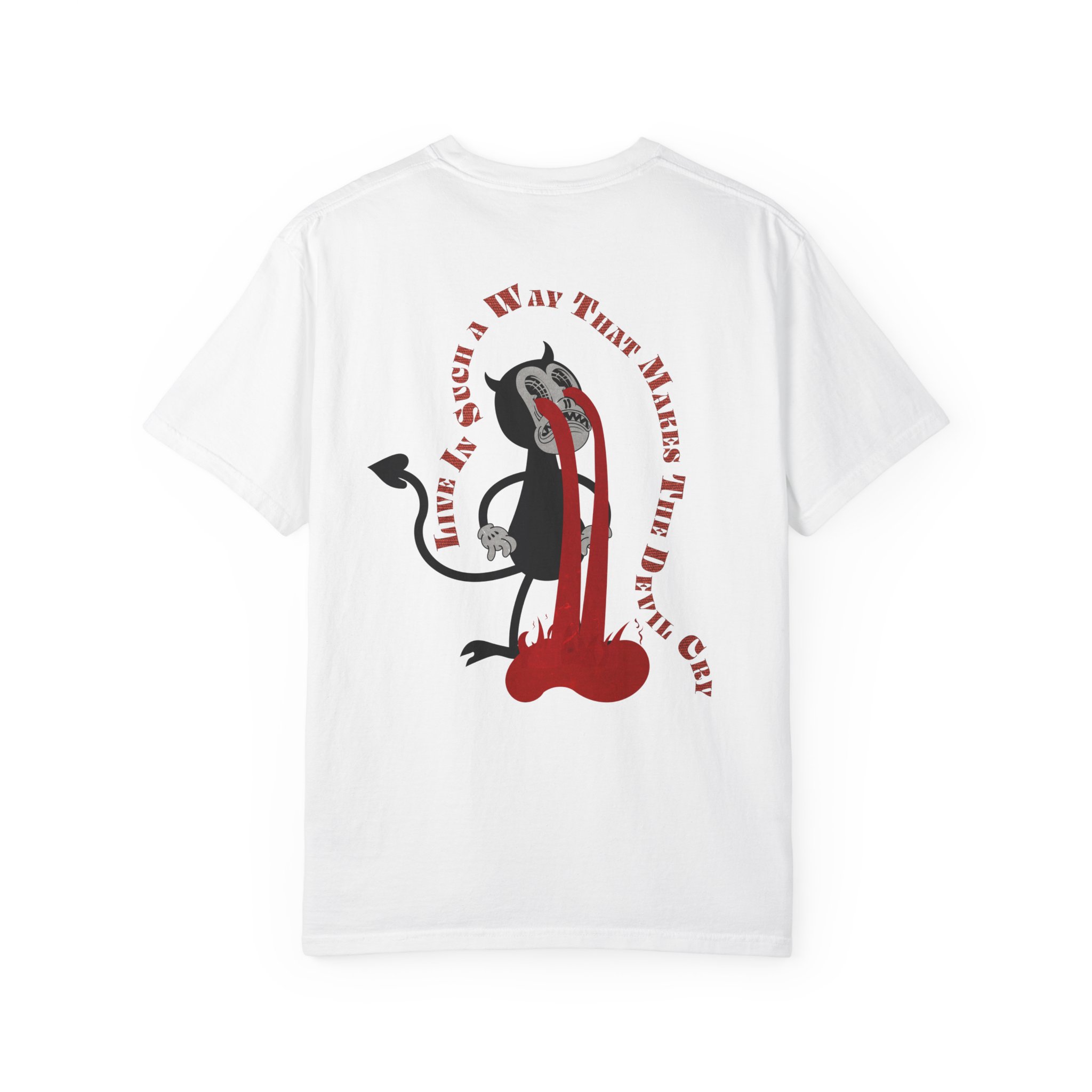 Faith over Fear Comfort Colors Tee, Christian Streetwear, Theology Tee, Unisex Garment-Dyed T-shirt - Image 2