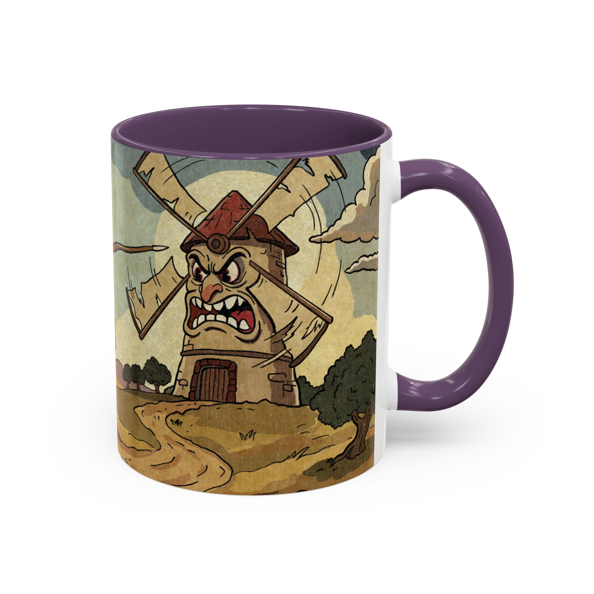 Don Quixote Illustration Mug | Accent Coffee Mug - Image 34