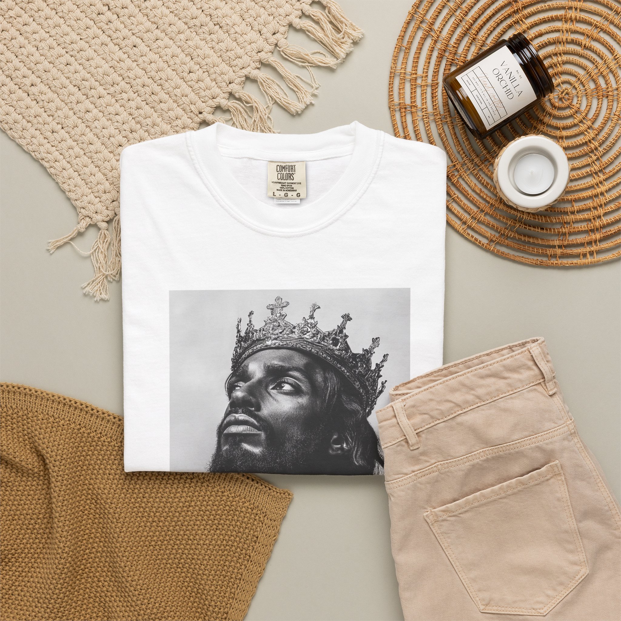 Jesus is King T-Shirt, Christian Streetwear - Image 4