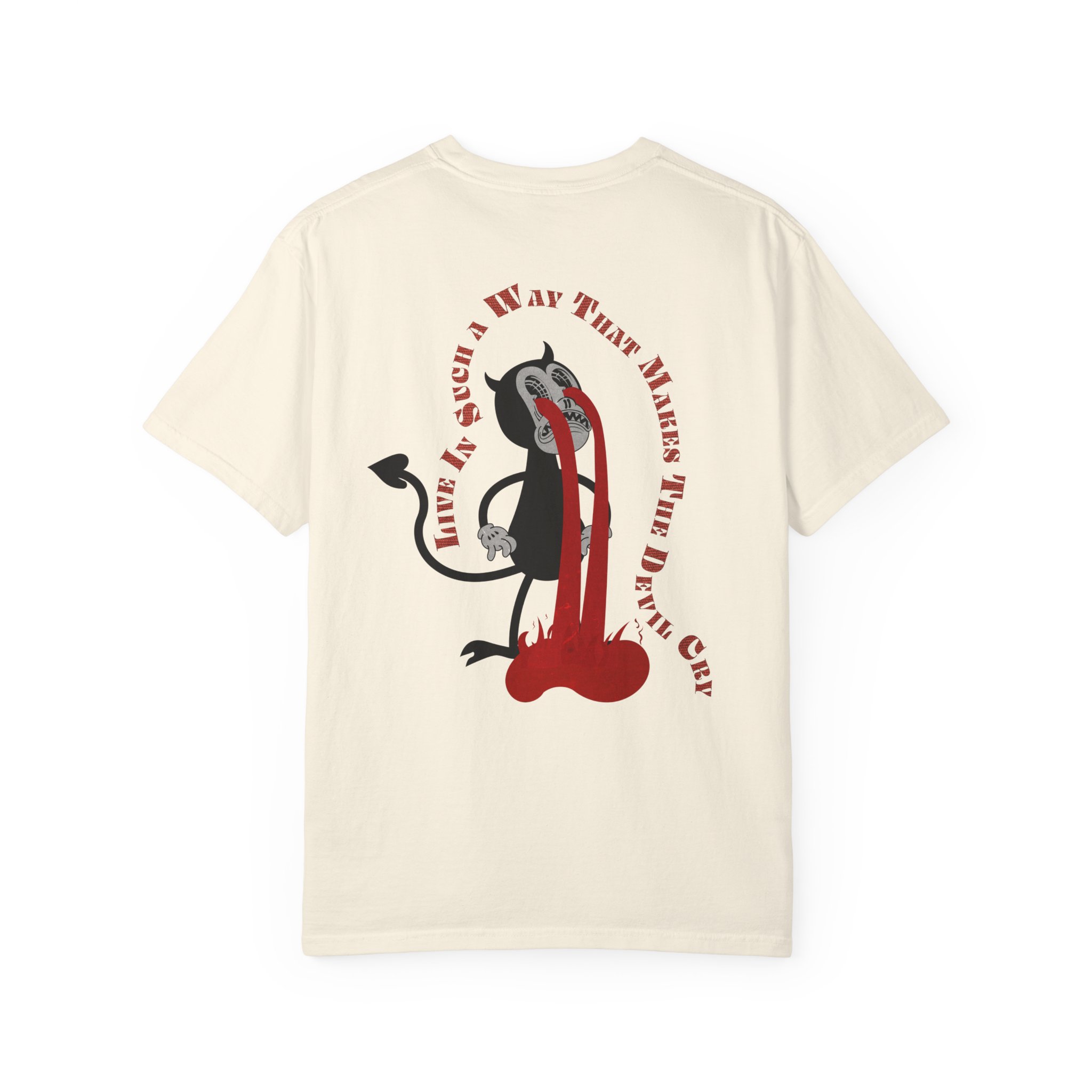Faith over Fear Comfort Colors Tee, Christian Streetwear, Theology Tee, Unisex Garment-Dyed T-shirt - Image 6