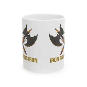 Iron sharpens Iron Mug, Proverbs Mug, Christian Mens Mug, theology gift