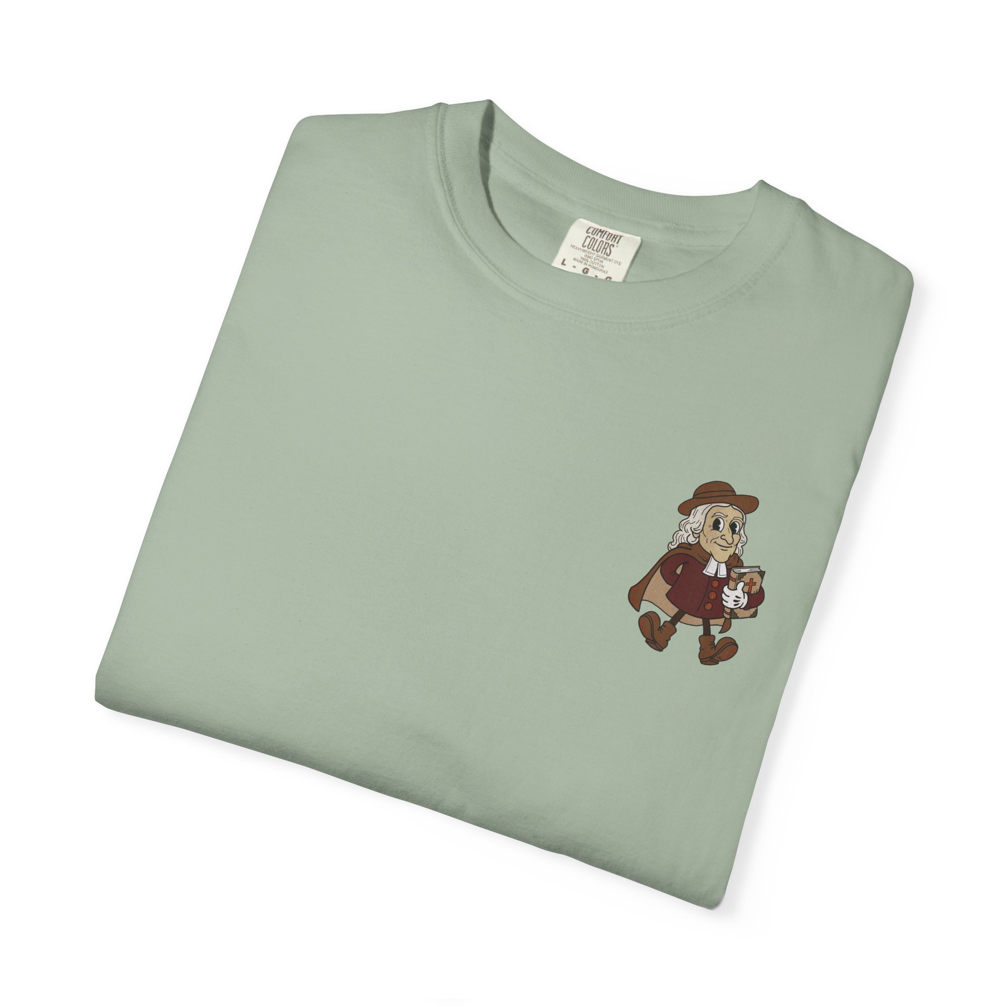 John Wesley T-shirt | Vintage John Wesley Illustration - Image 15