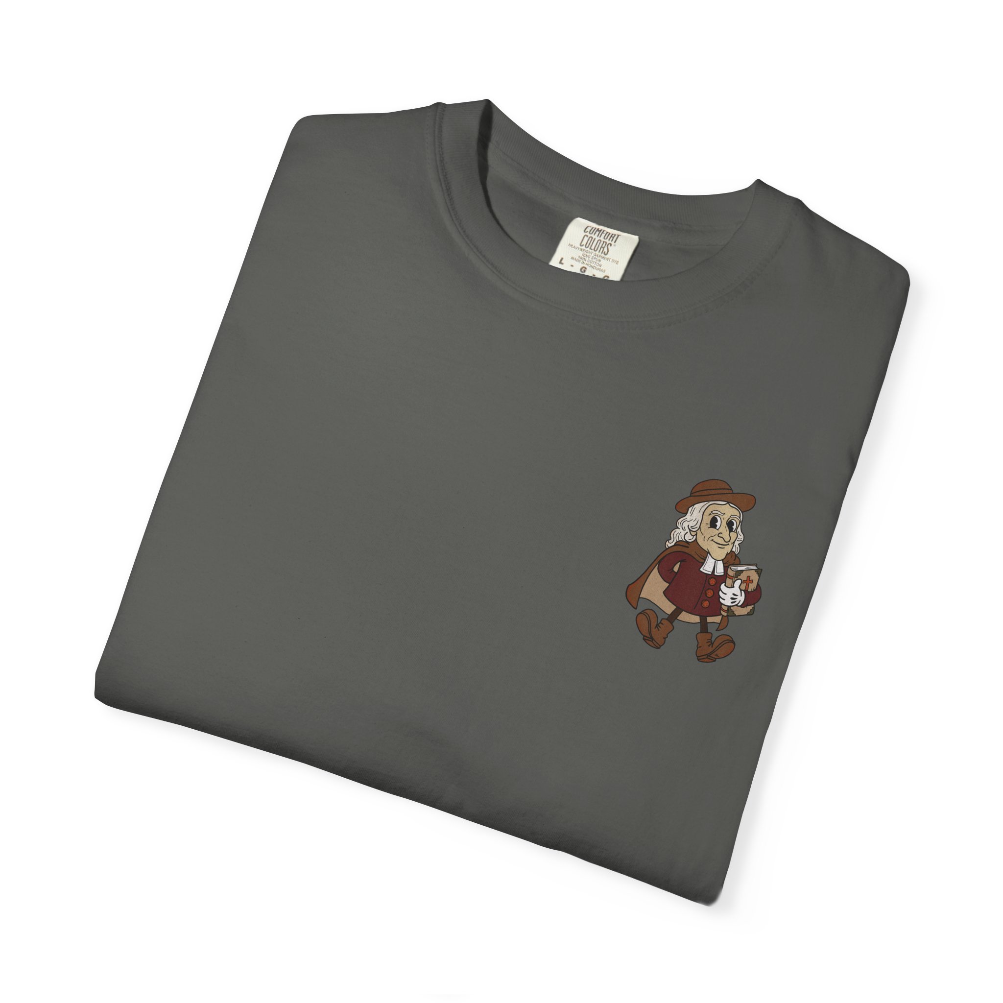 John Wesley T-shirt | Vintage John Wesley Illustration - Image 11